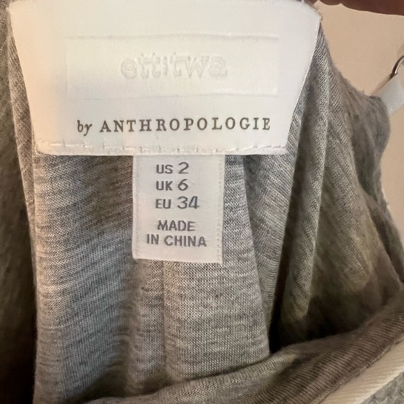 Anthropology Claudette silver sequined jumpsuit - EUC - size 2 - Picture 3 of 6